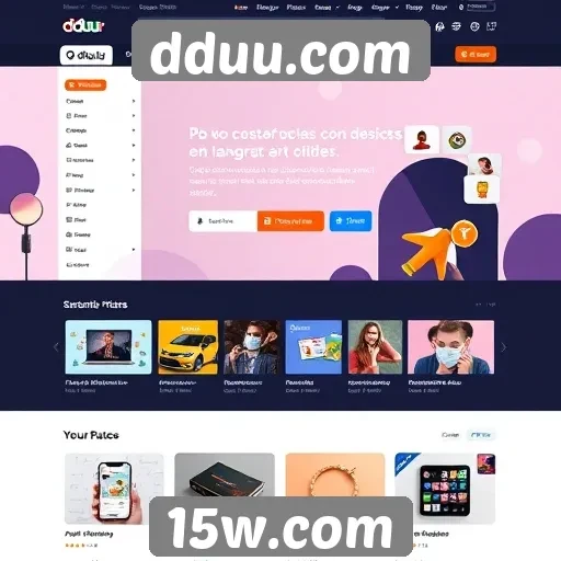 Novidades no design do site dduu.com atraem usuários